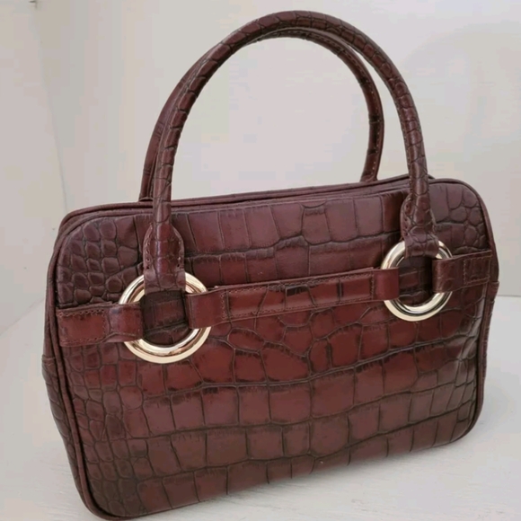 ANTONIO MELANI Handbags - Antonio Melani Brown Leather Handbag